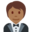 person in tuxedo, medium-dark skin tone